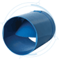 Smooth Flow Backdraft Damper