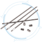 WALLRODSPK Wall Rods for Stylvent and HCM Fans
