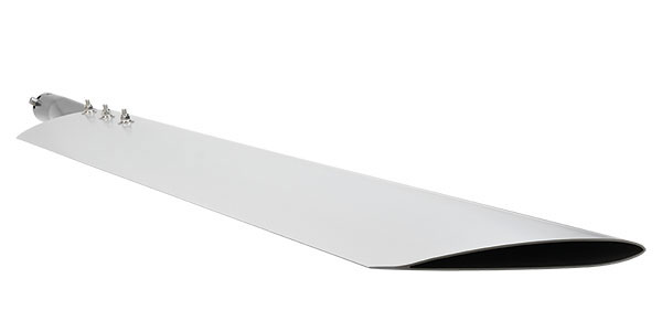 Hunter's structural grade aluminium blades to maximise air flow and minimise noise levels