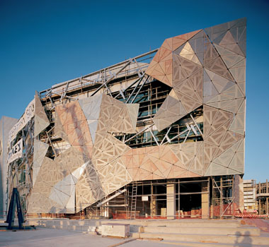 Federation Square a landmark
for Melbourne
