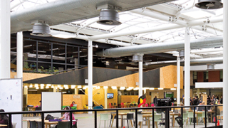 New space, a hub of success