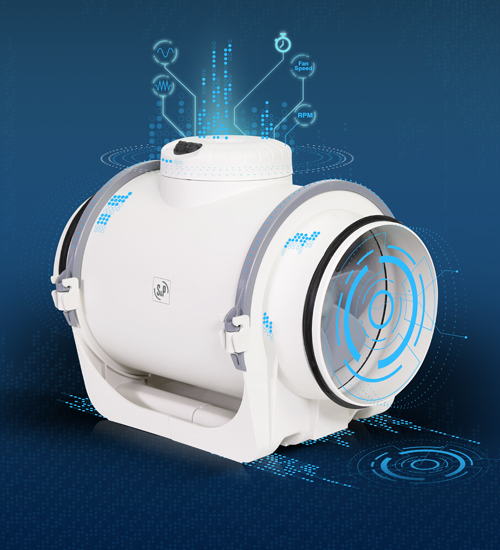 In-line fan range expands