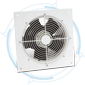 Compact Flameproof Series - Square Plate Fans
