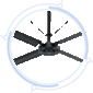 Hunter ECO Series HVLS Fans
