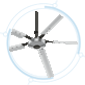 Hunter Titan Series HVLS Fans