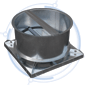 Flanged - Vertical Discharge Cowls