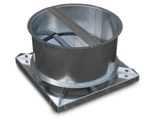 Square Base Vertical Discharge Cowls 
